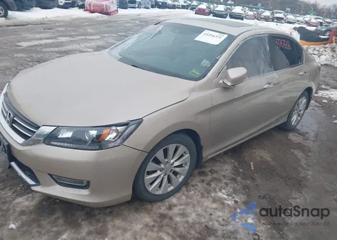 2013 Honda Accord Sdn Ex-L from USA, damaged, VIN 1HGCR2F86DA077940